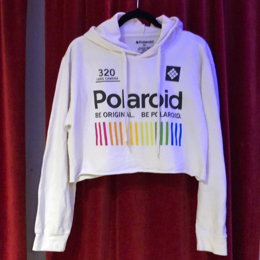 Crop Polaroid Sweater